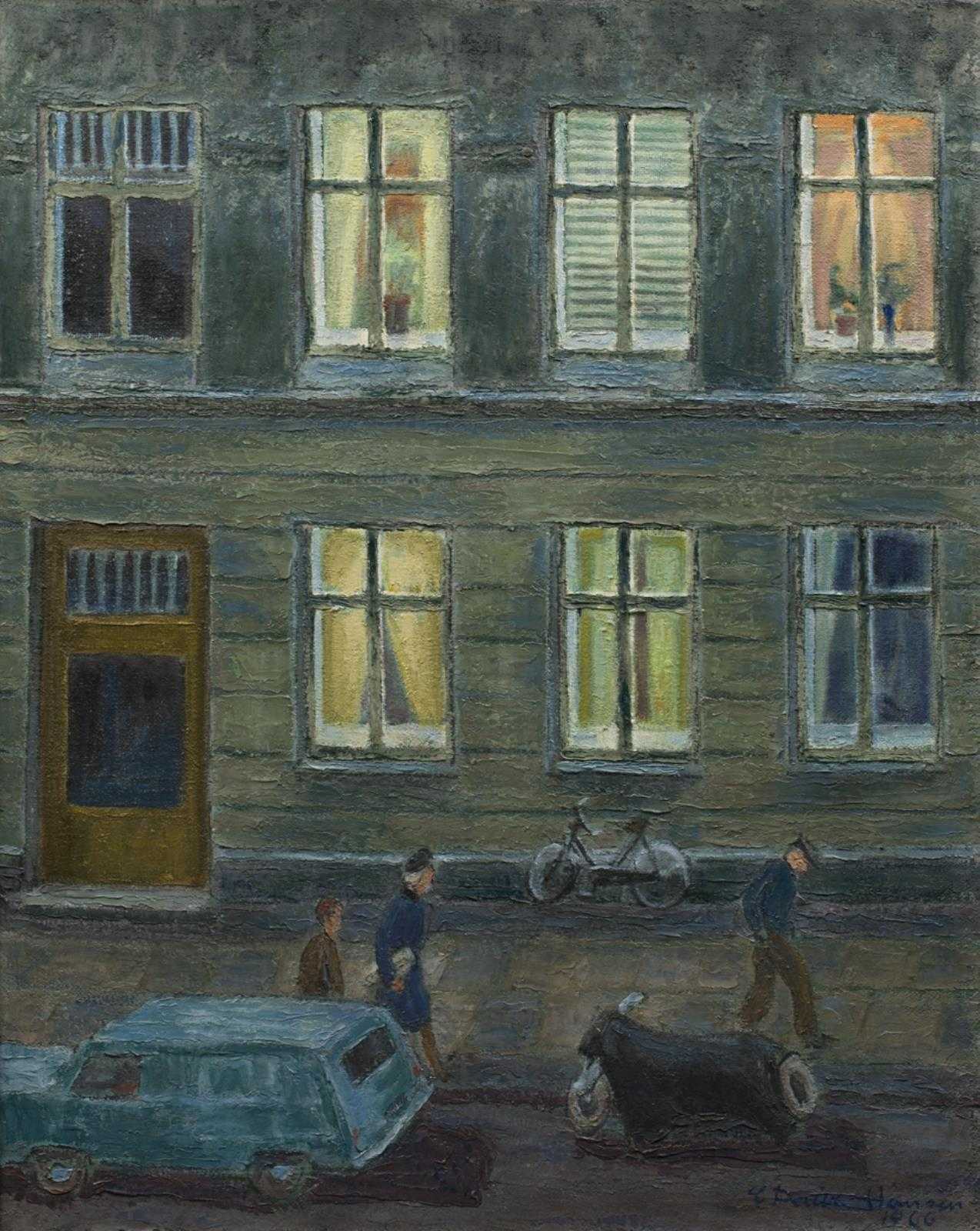 Gade. Aften