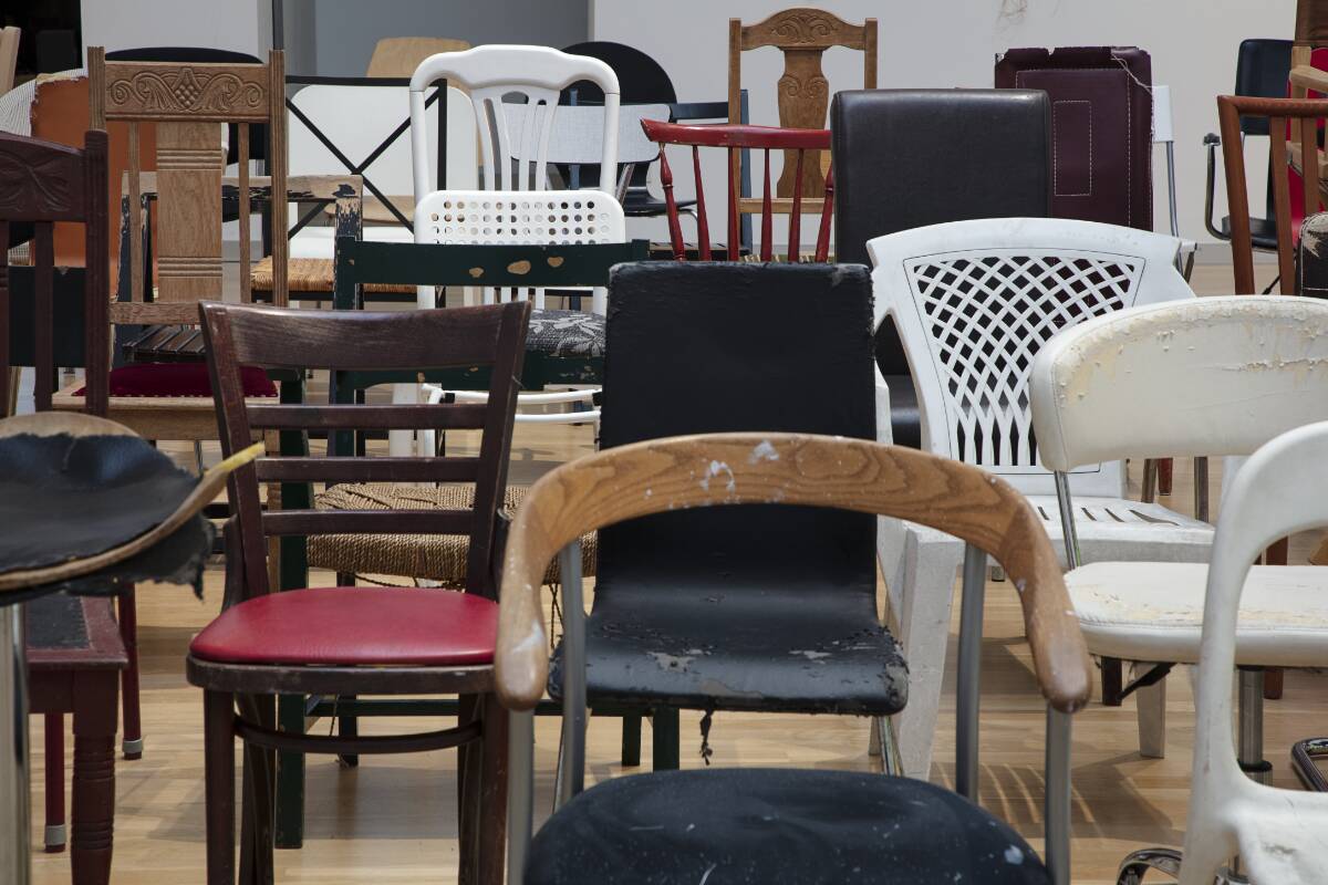 53 stole fundet i storskrald i fem baggårde, Nørrebro, København, april–maj, 2019