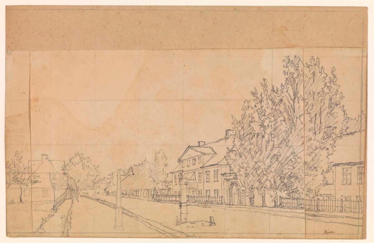 Parti af Østerbro i morgenbelysning